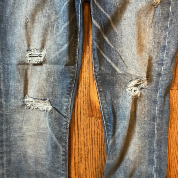 Express Jeans Distressed Size 4 R - Picture 2 of 7